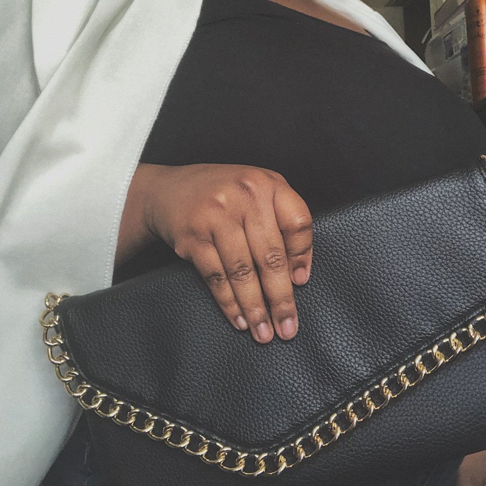 Black Clutch Bag